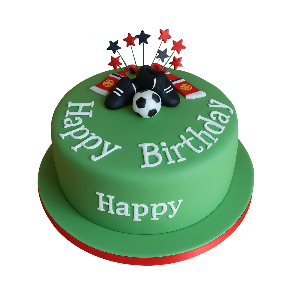 Football Boots Cake