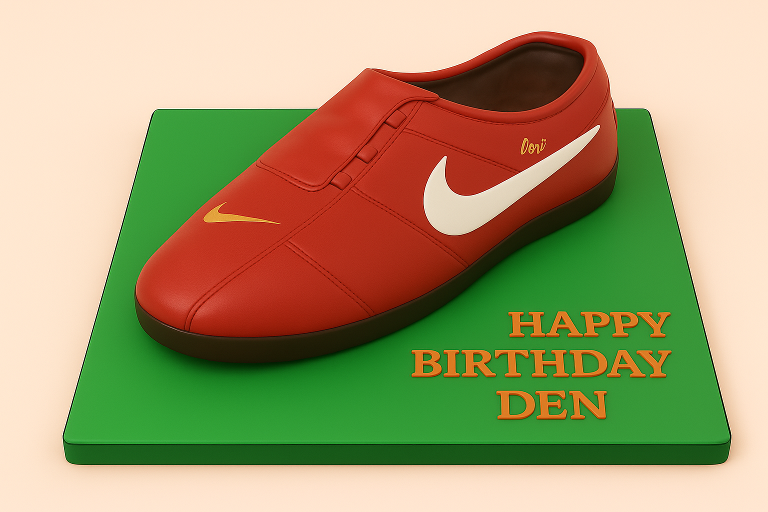 Football Boots Cake