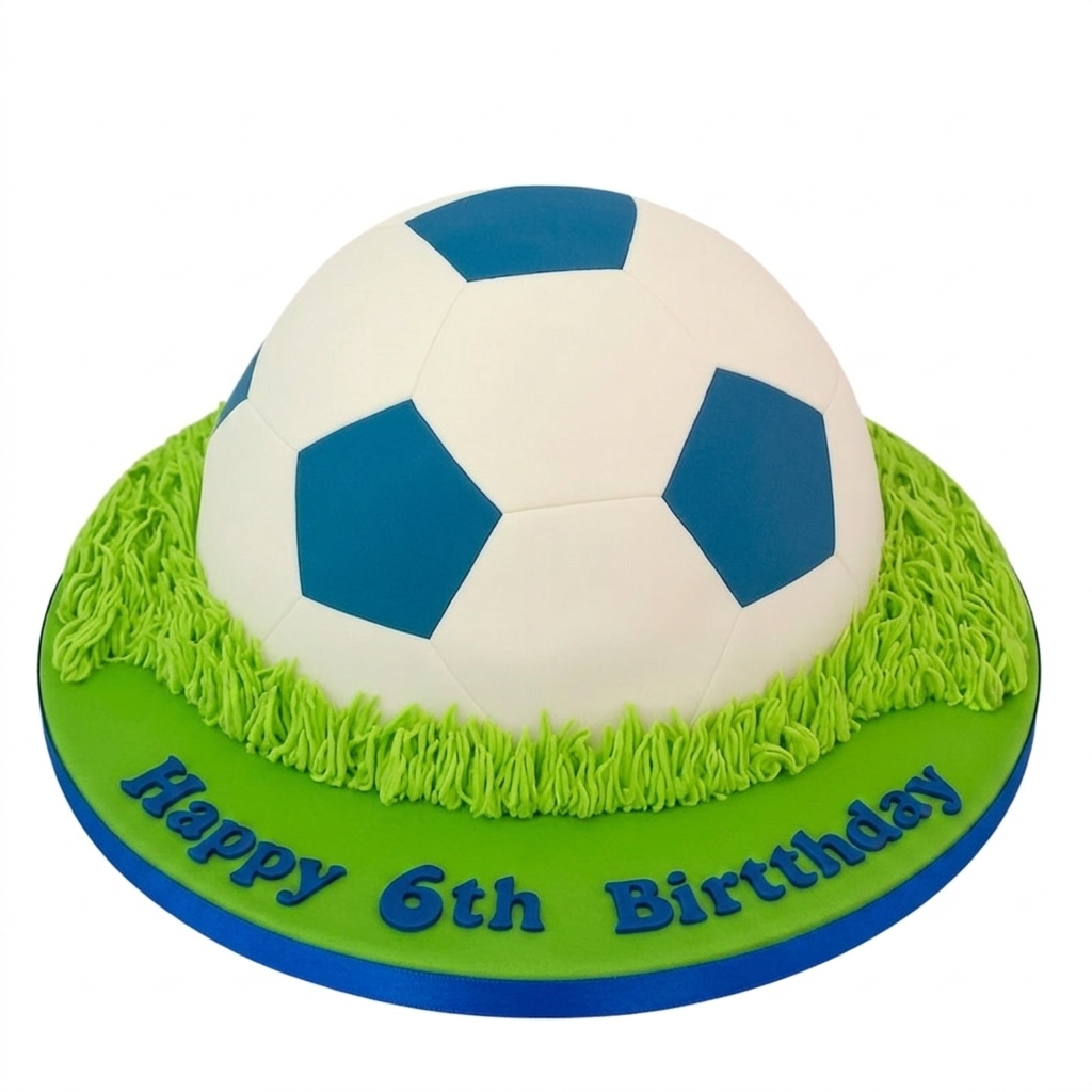 Football Birthday Cake