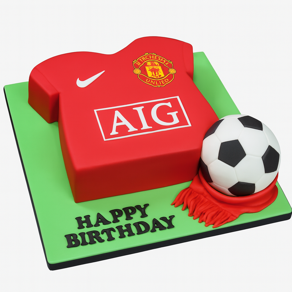 Football Jersey Birthday Cake