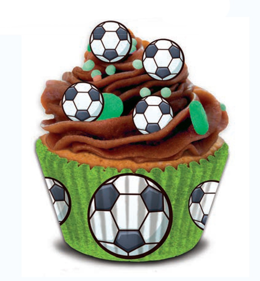 Football theme Cupcakes Pack of 6