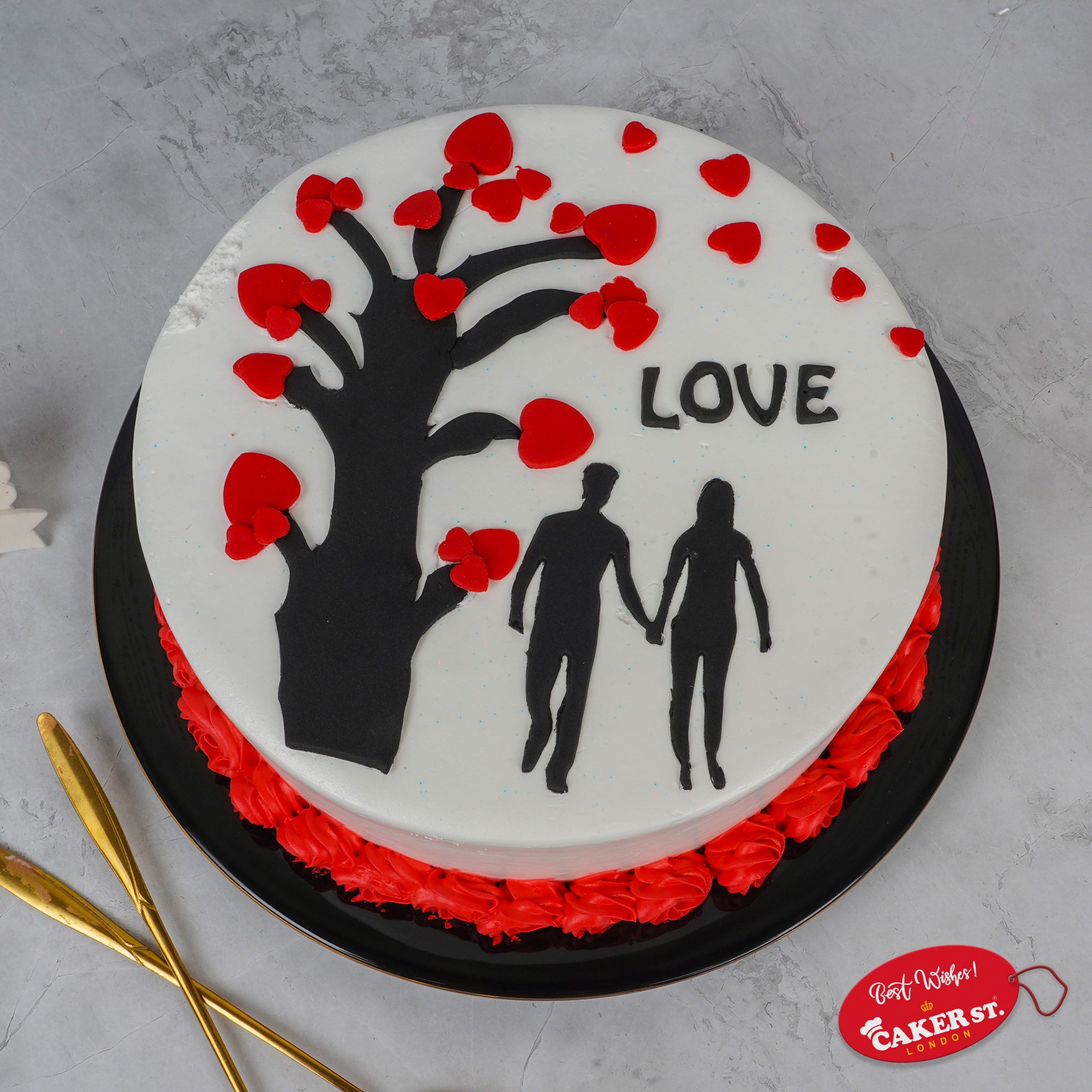 Forever Anniversary Cake