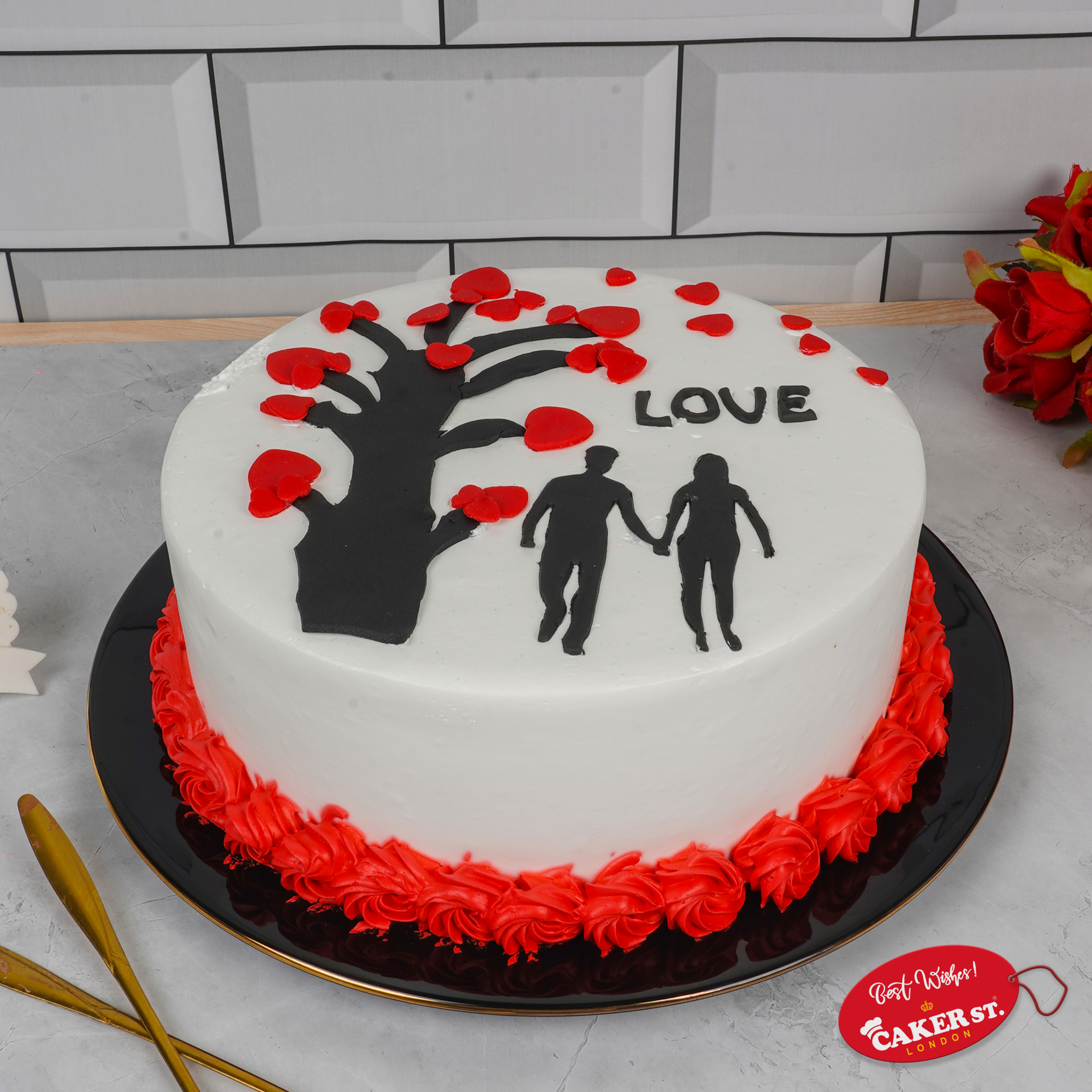  Forever Anniversary Cake