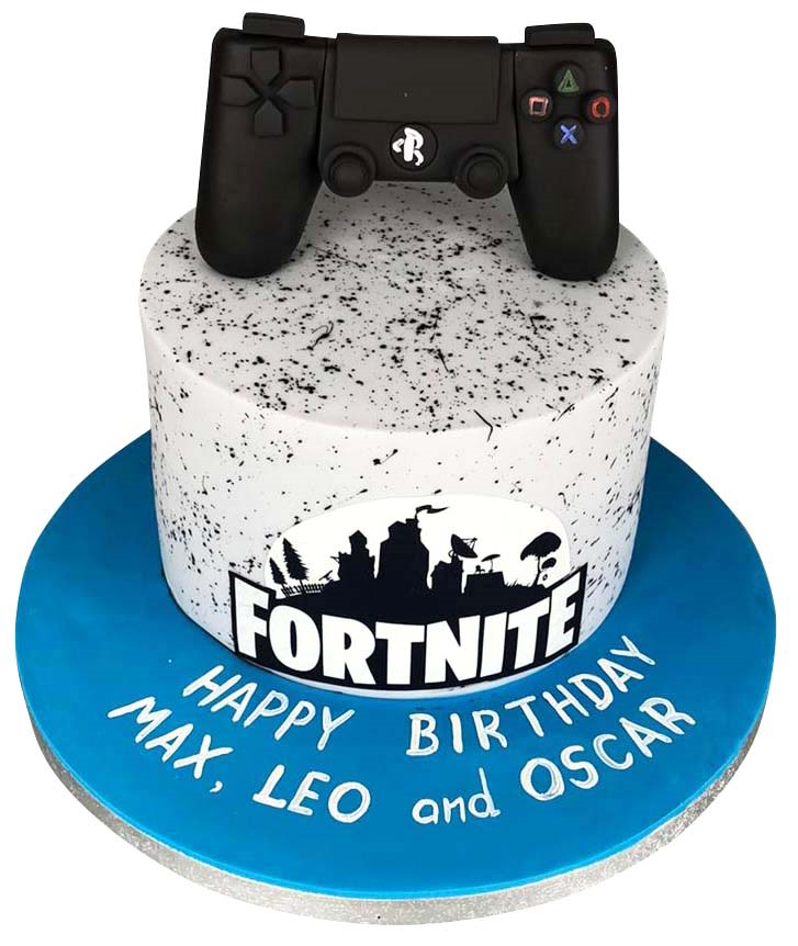 Fortnite Birthday Cake