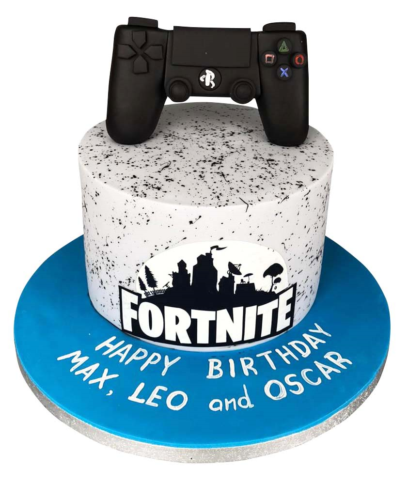 Fortnite Birthday Cake