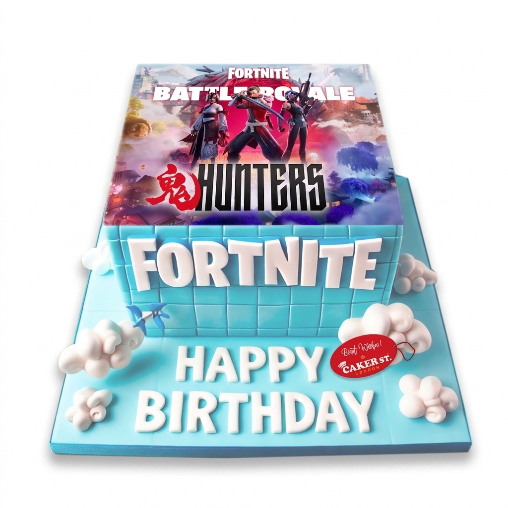 Fortnite Battle Royale Birthday Cake