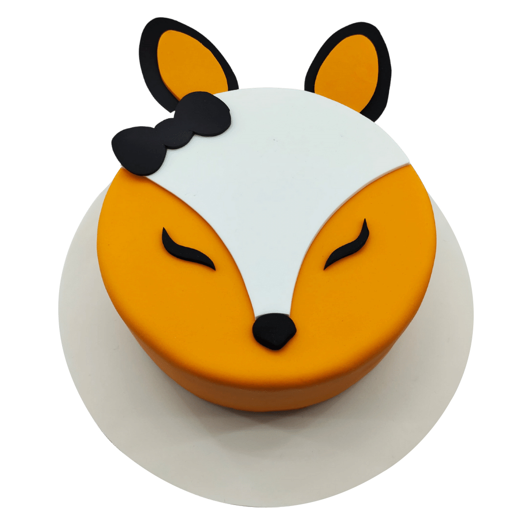 Fox Birthday Cake