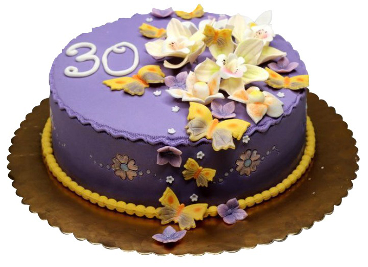 Amazon.com: Silver Glitter Happy 30th Birthday Cake Topper - 30th Birthday  Cake Topper, 30th Birthday Party Decoration : Grocery & Gourmet Food