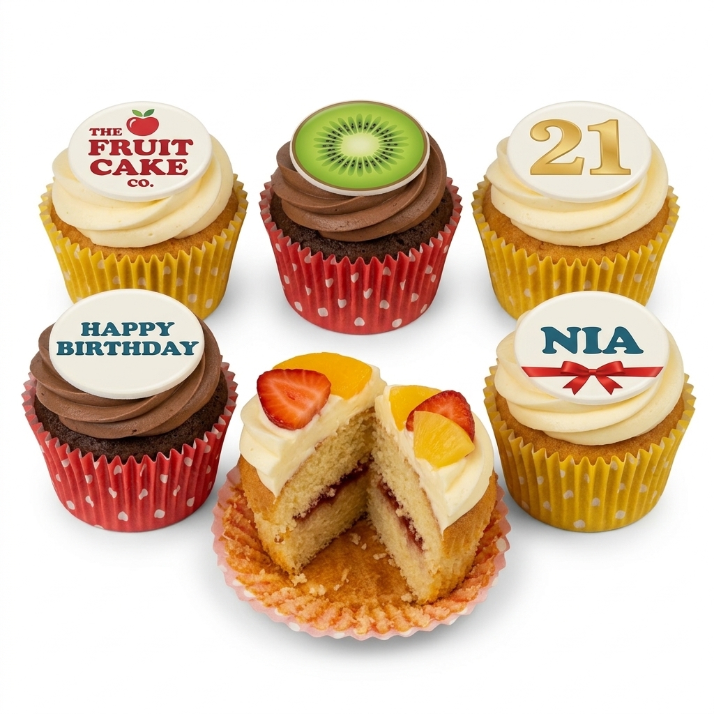 Personalised Birthday Cupcakes