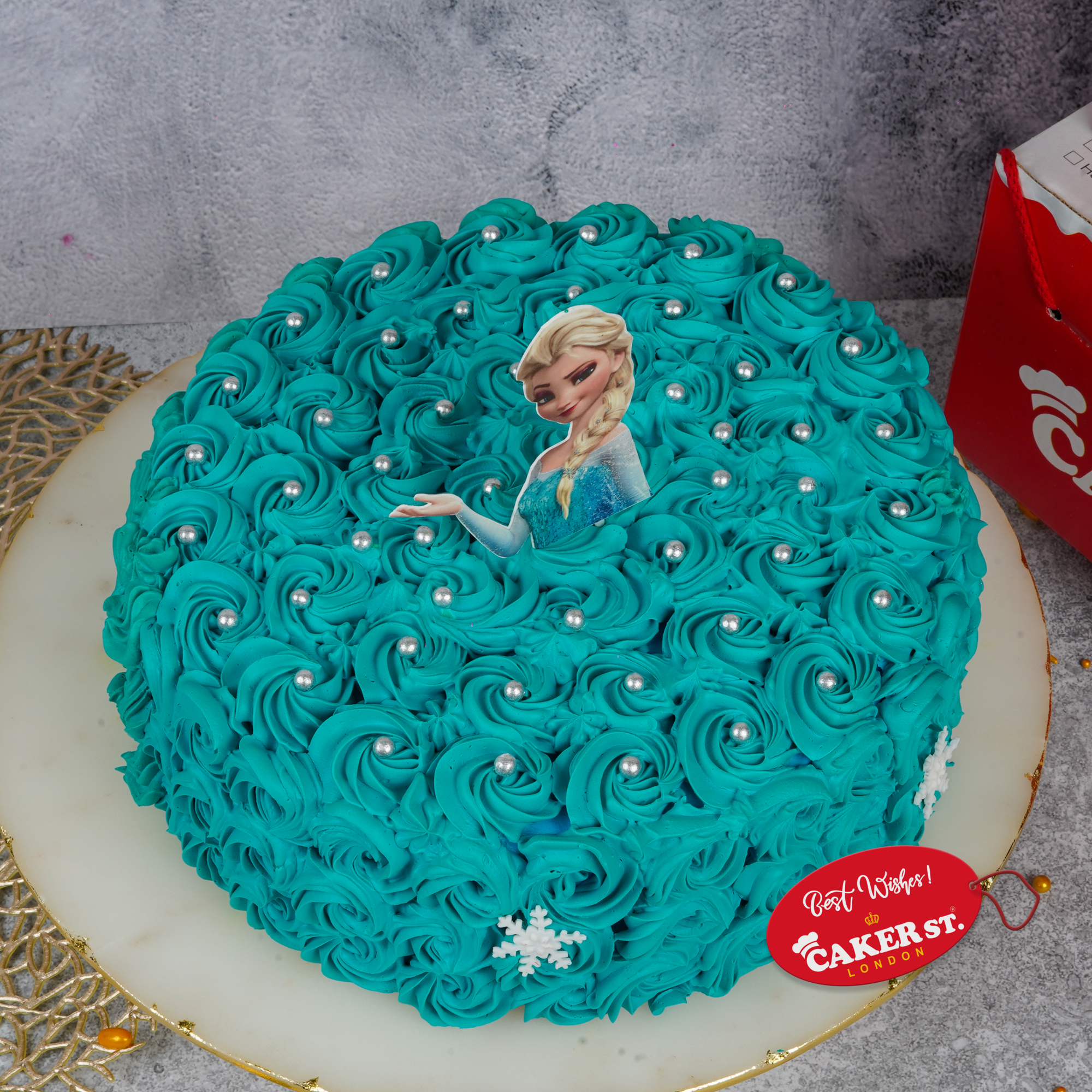 Frozen Blossoms Cake