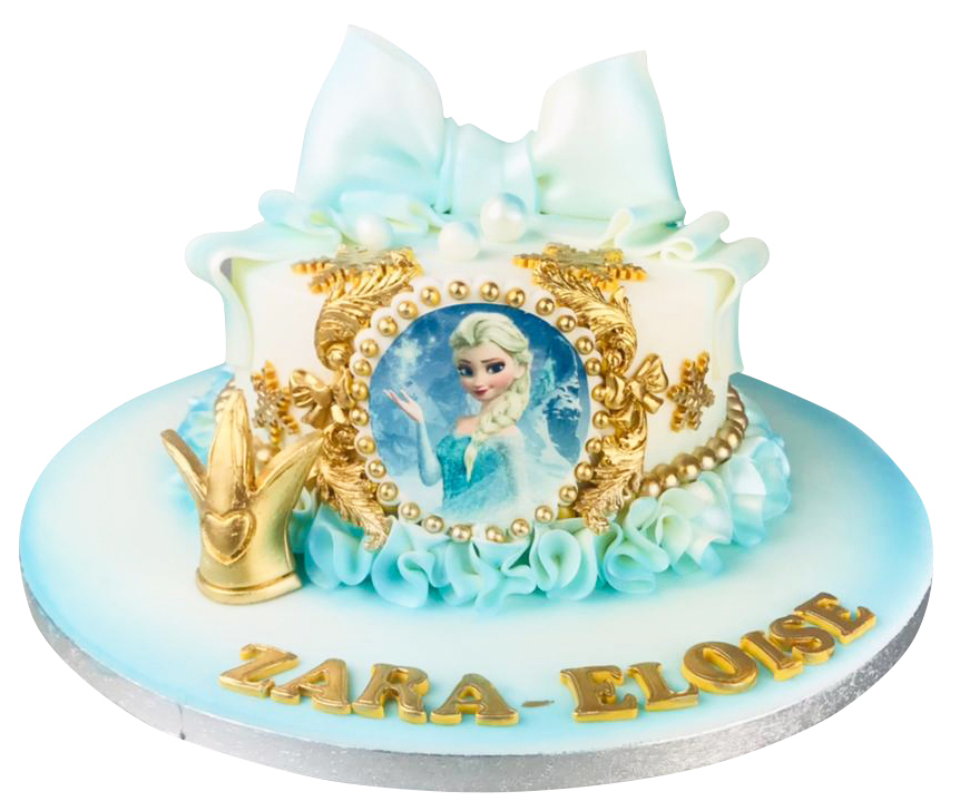 Frozen Character Cake For Kids
