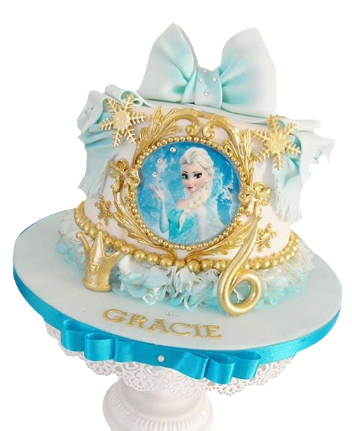 Frozen Character Cake for Kids