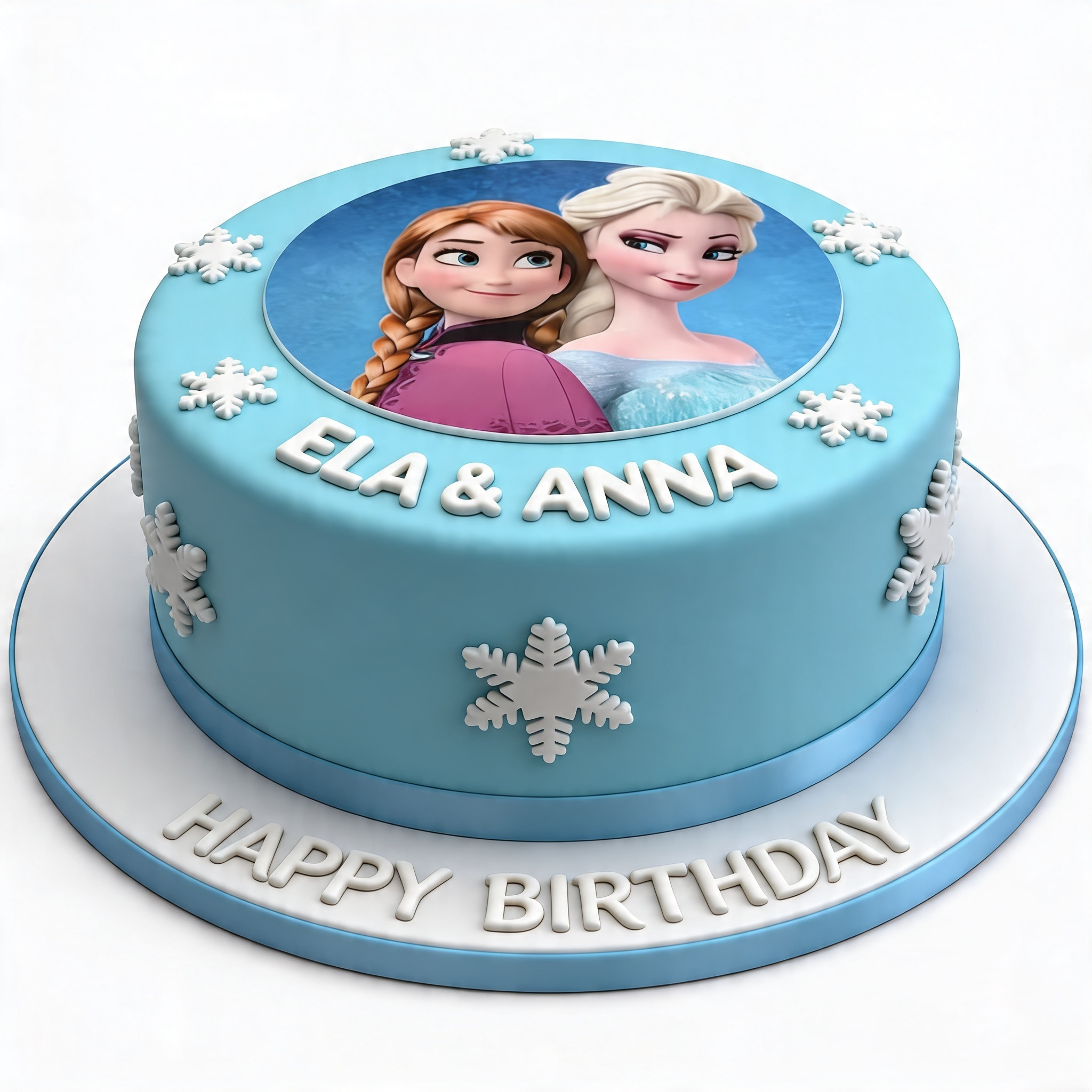 Disney Frozen Birthday Cake for Girls