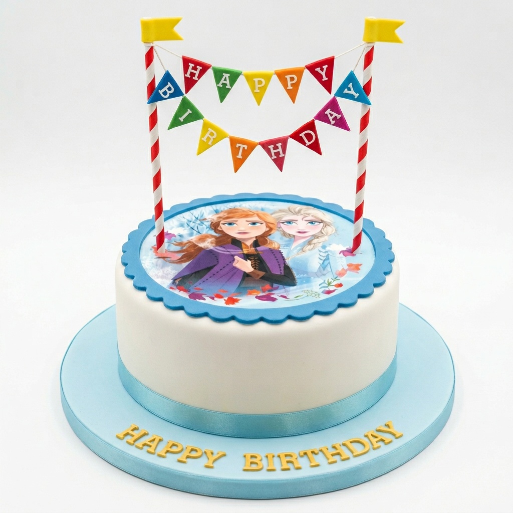 Frozen Elsa Birthday Cake for Girls