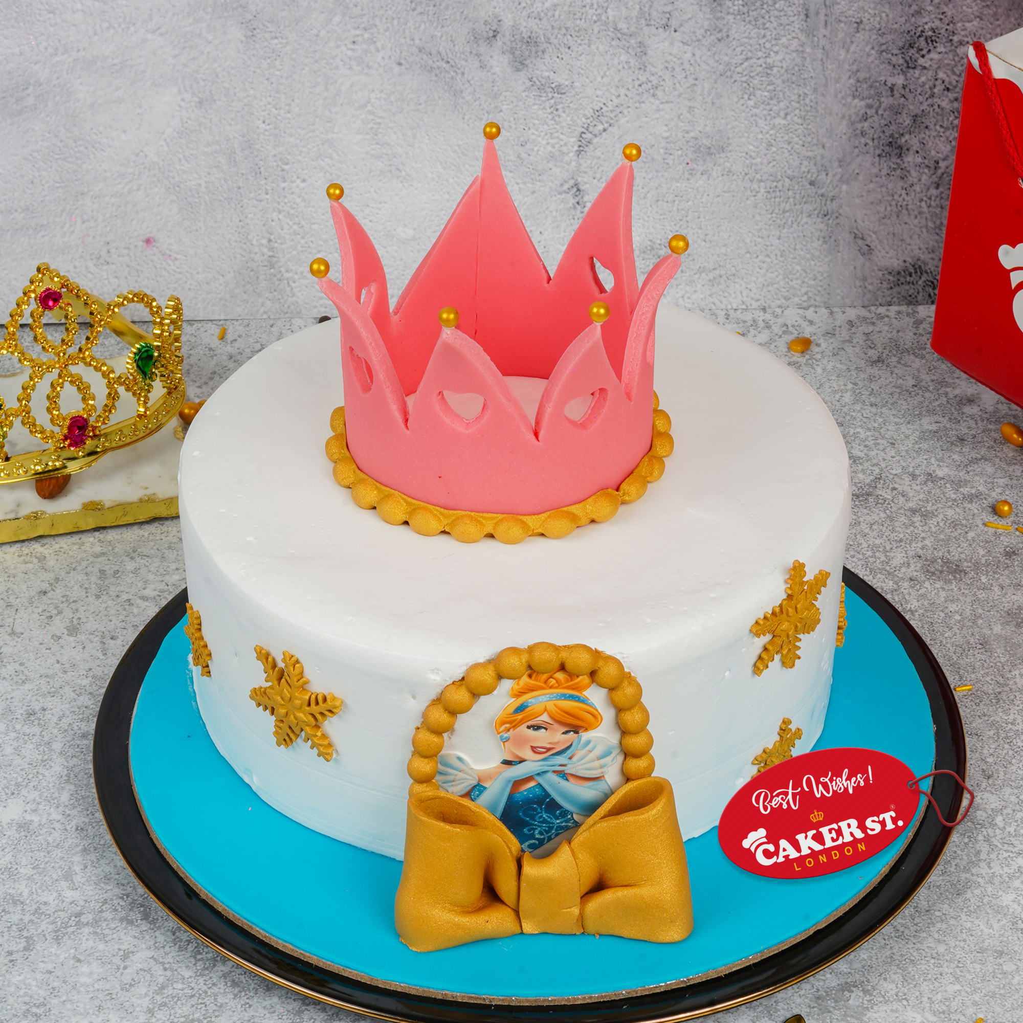 Frozen Royalty Cake