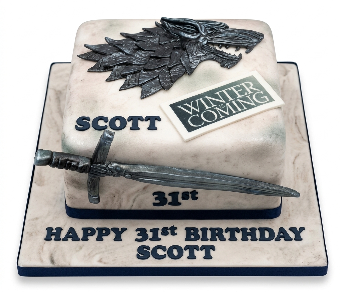 Game of Thrones Birthday Cake