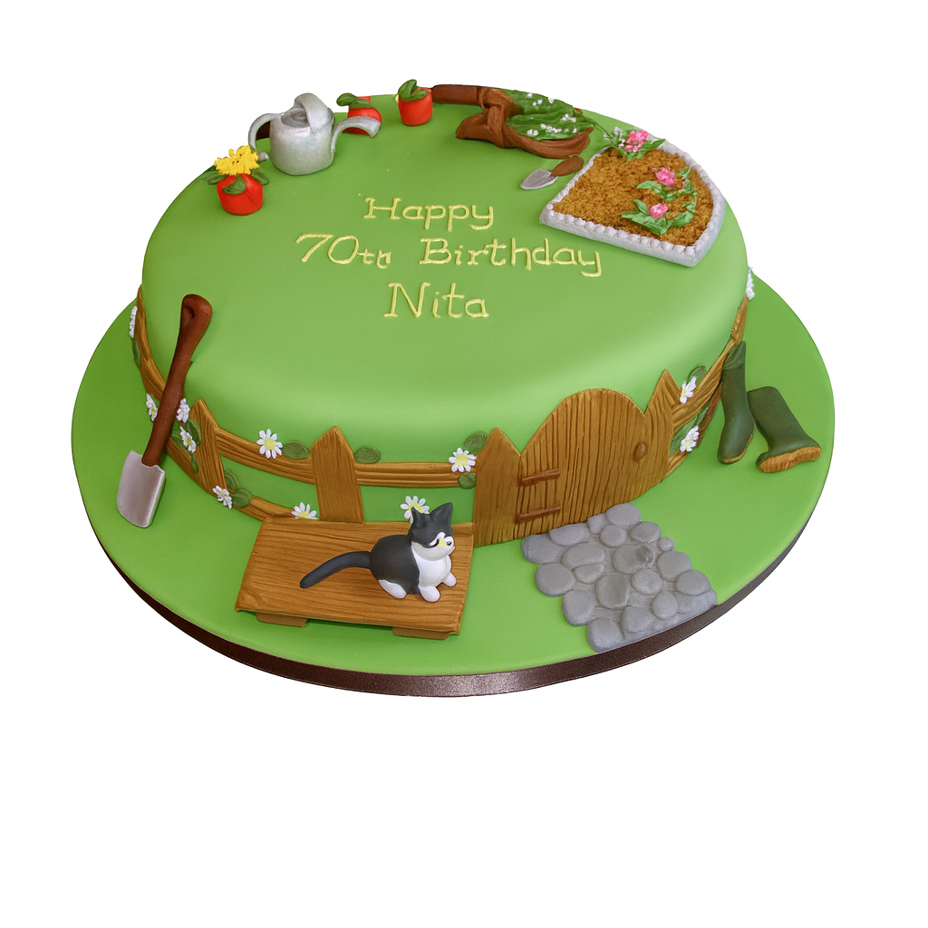Gardening cake