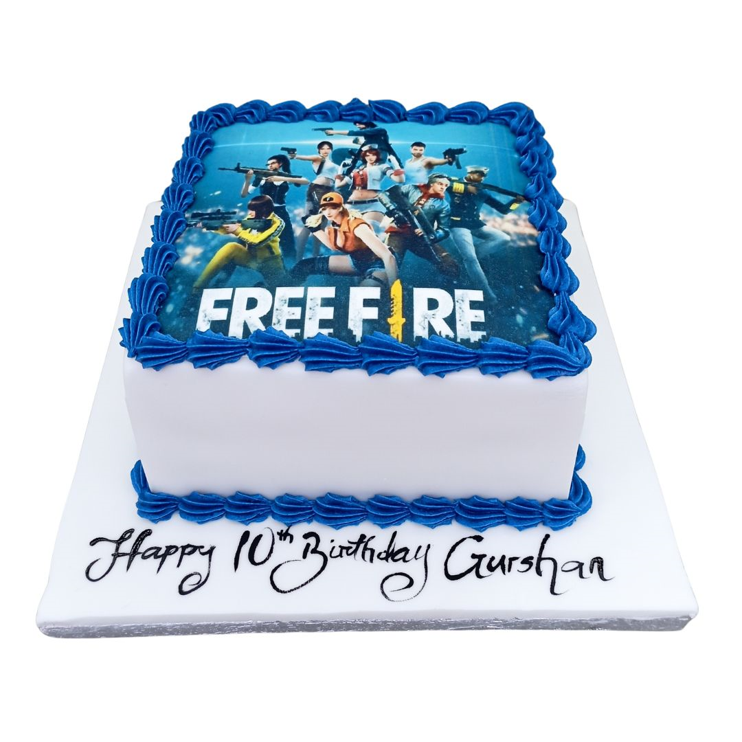 Garena FreeFire Cake