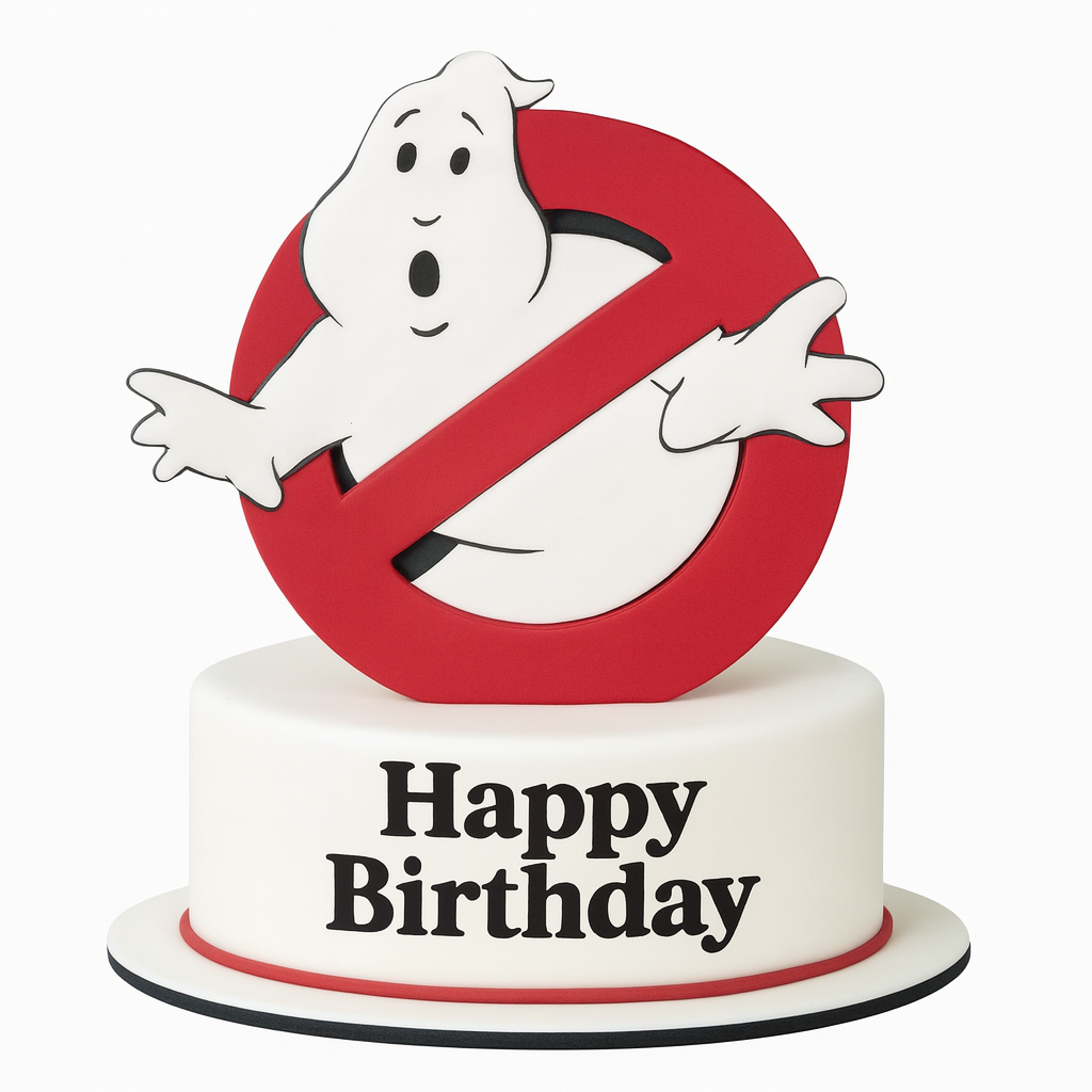 Ghostbuster cake