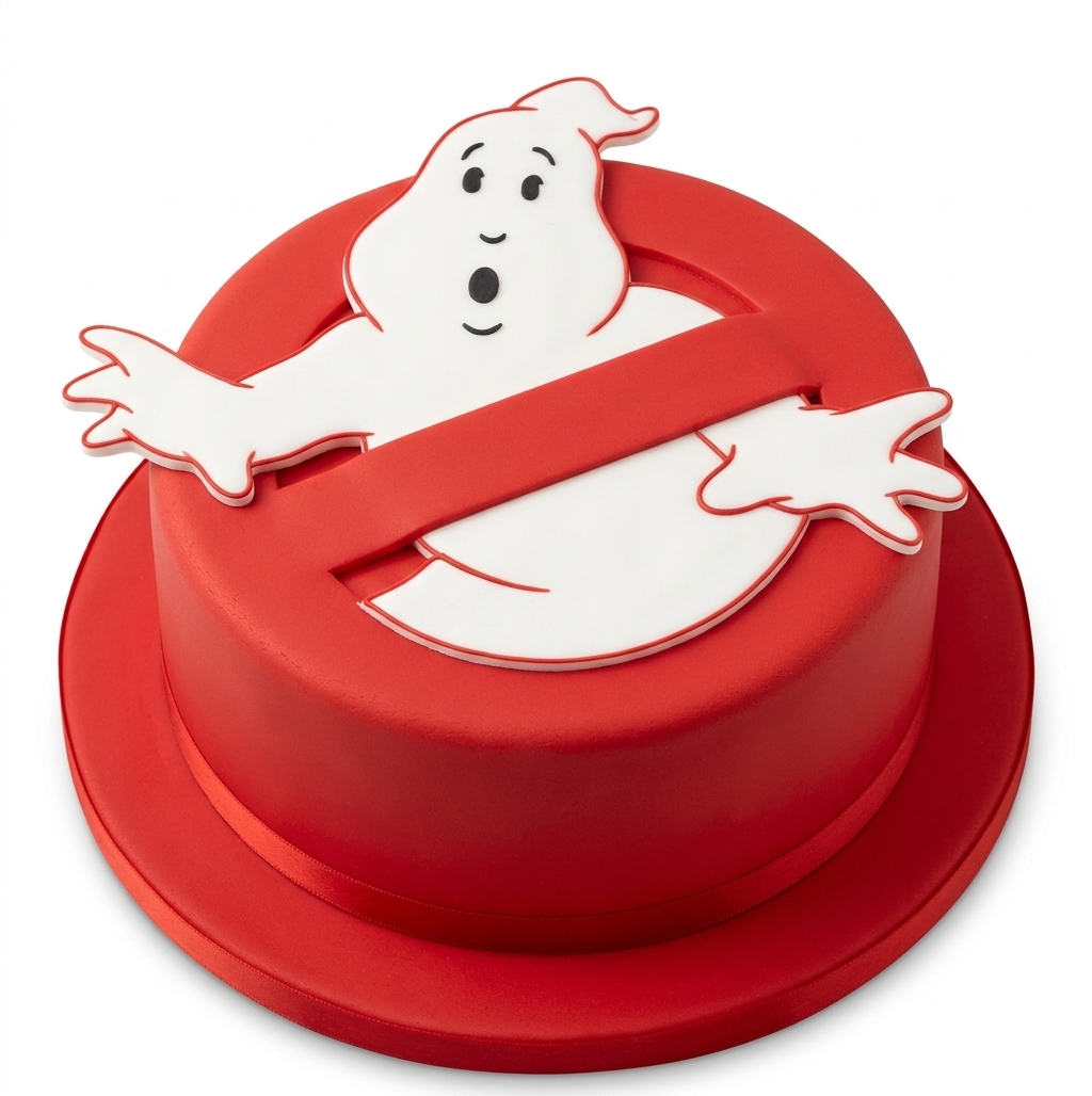 Ghostbusters Birthday Cake