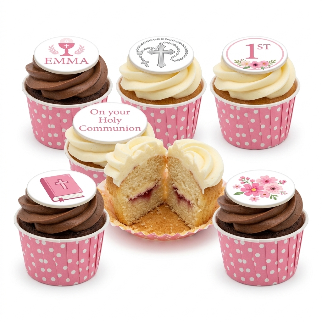 Holy Communion & Christening Cupcakes | Personalised