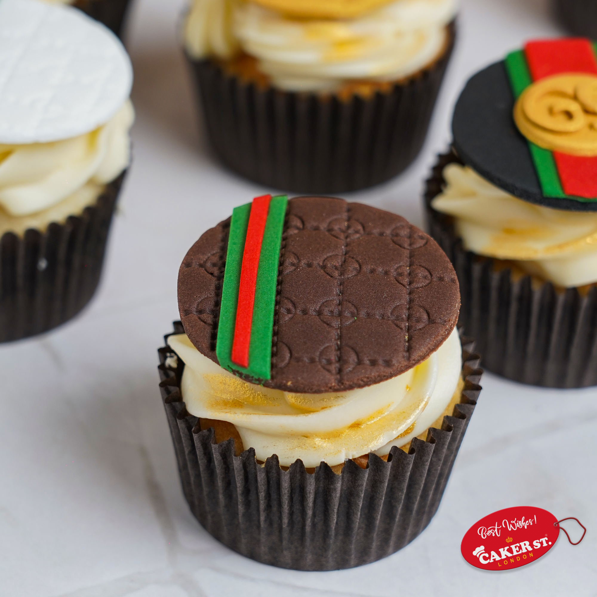 Glitz Gucci Cupcakes