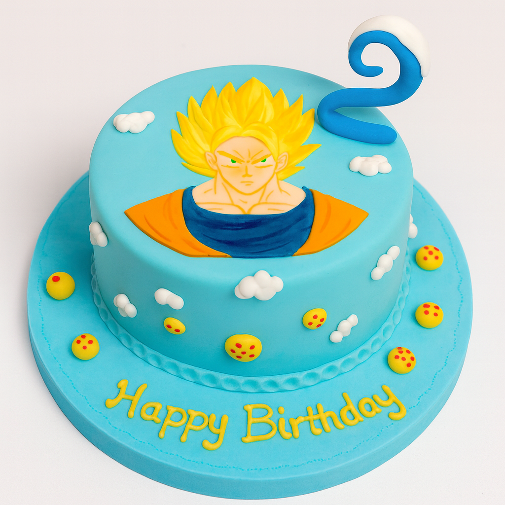 Goku  Cake