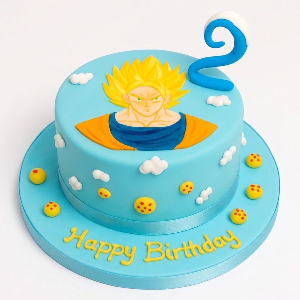 Dragon Ball Z Birthday Cake