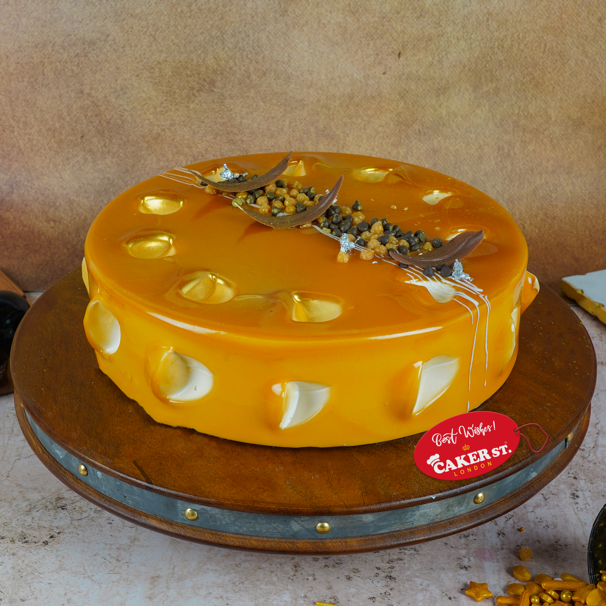 Golden Dream Butterscotch Cake