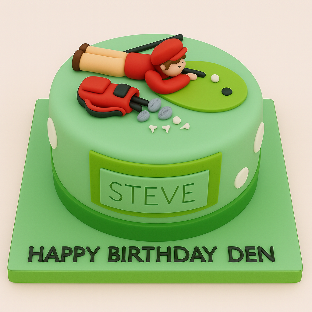 Golf cake