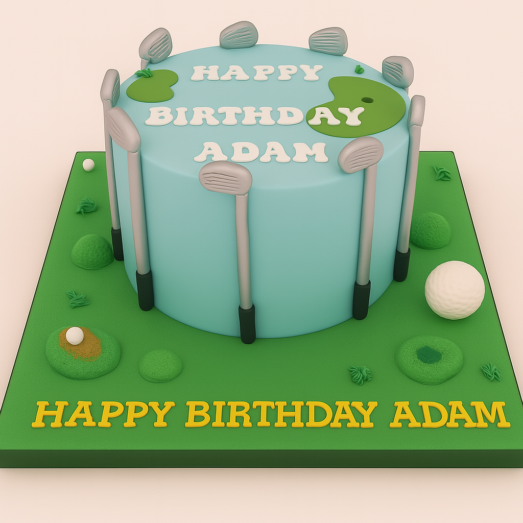 Golf cake
