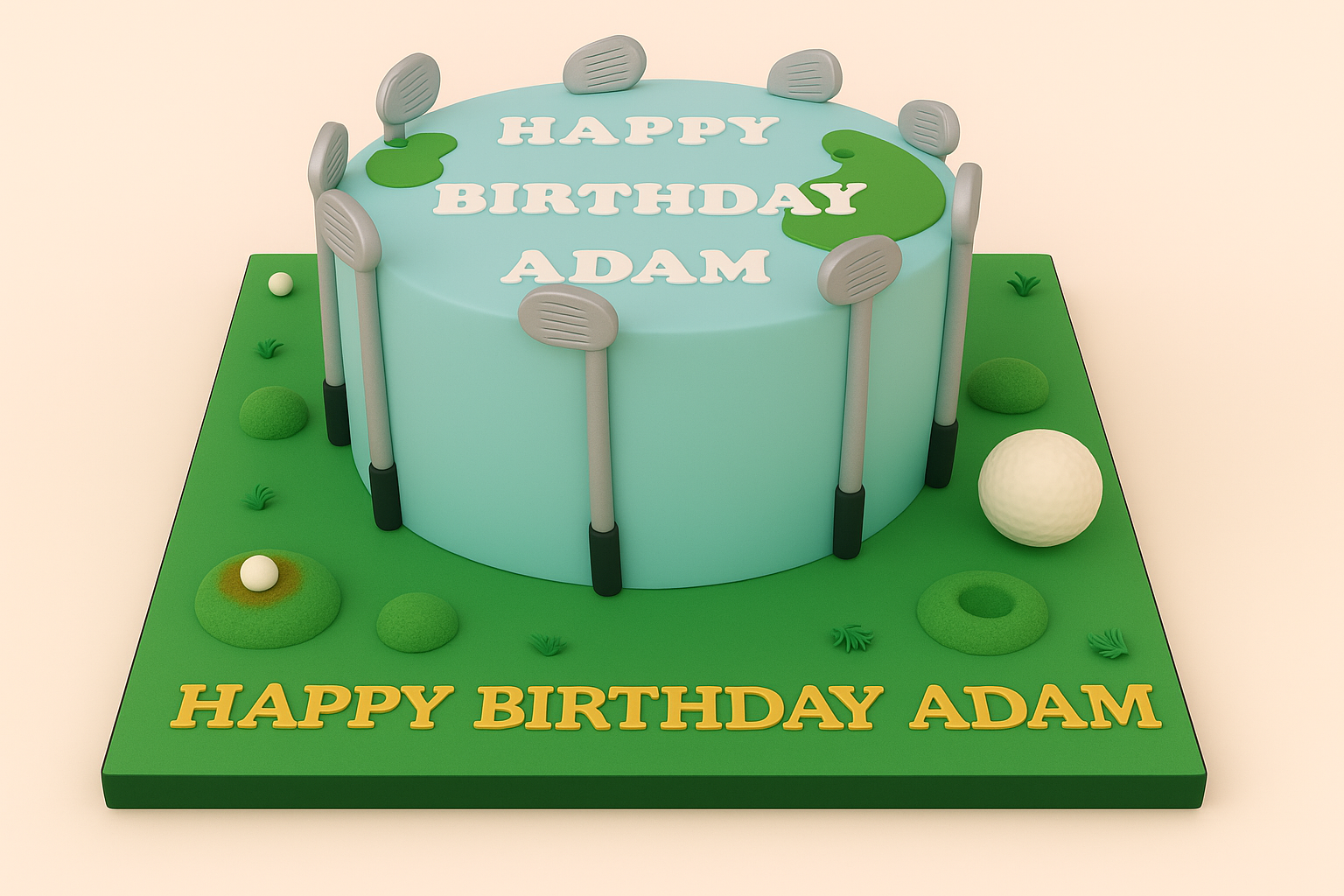 Golf cake