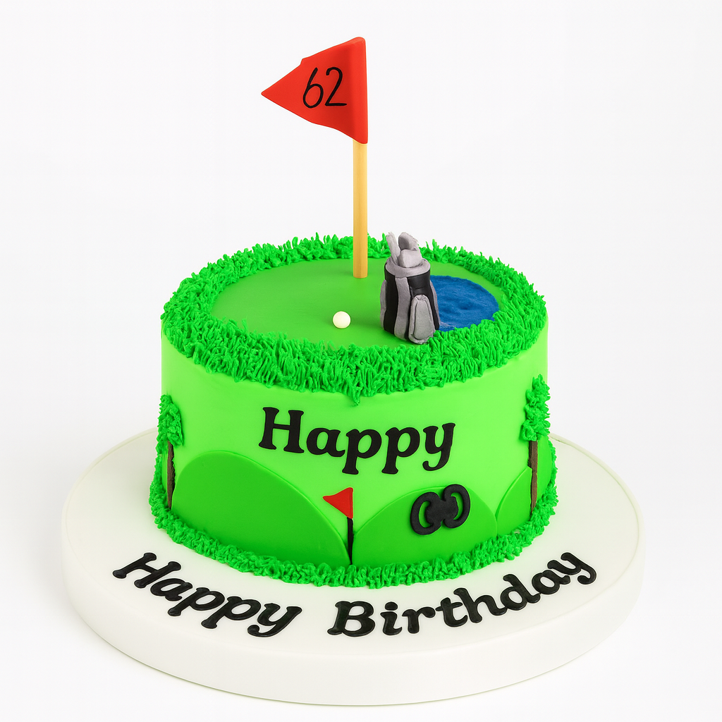 Golf Theme Cake
