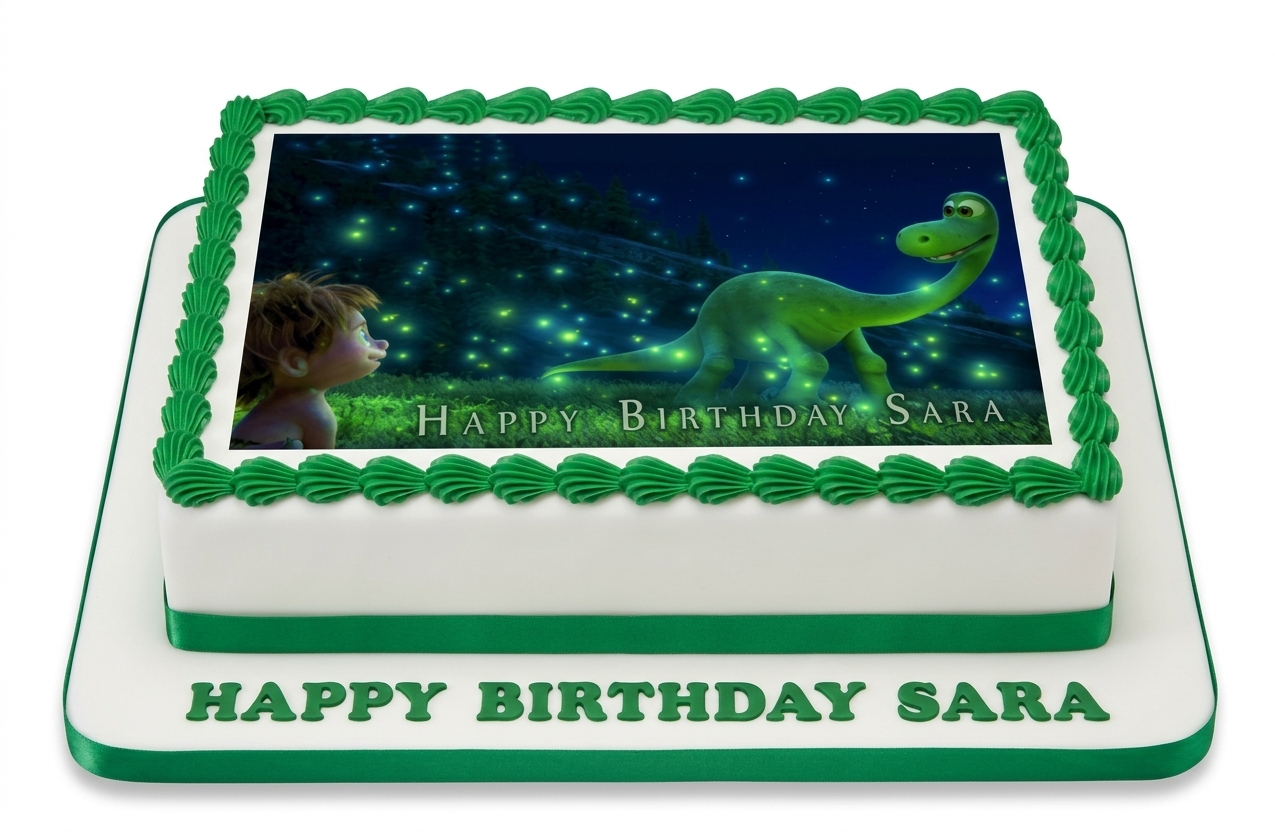 The Good Dinosaur Birthday Cake