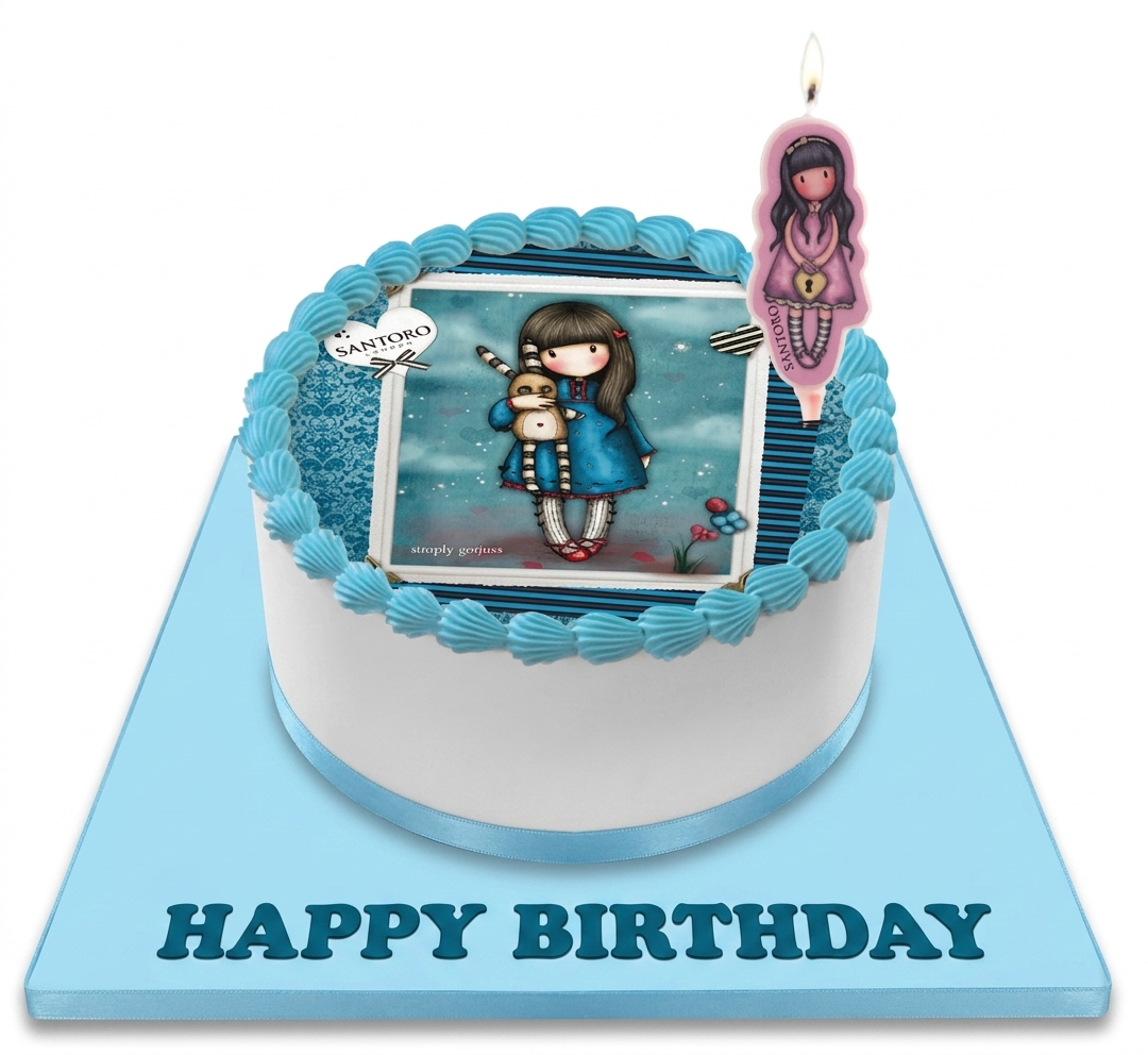 Santoro Gorjuss Birthday Cake for Girls