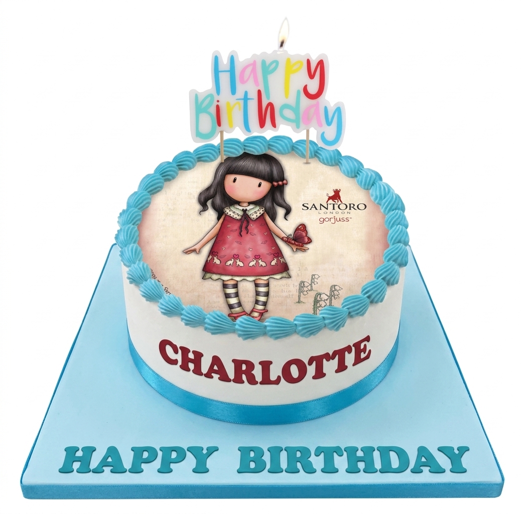 Gorjuss Doll Birthday Cake