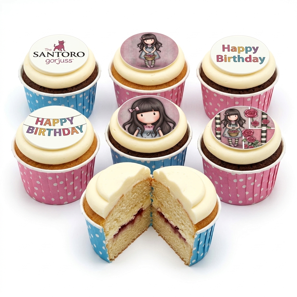 Santoro Gorjuss Birthday Cupcakes