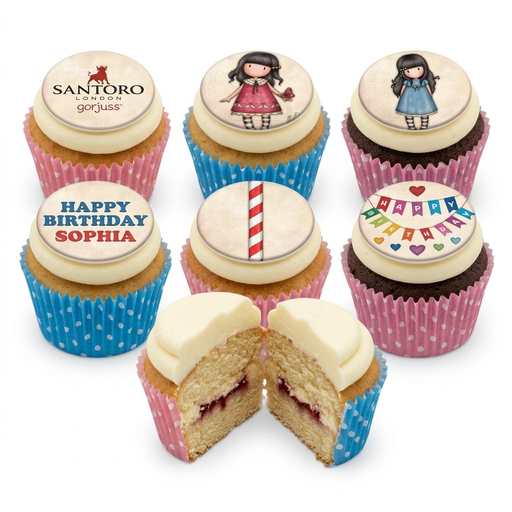 Santoro Gorjuss Birthday Cupcakes