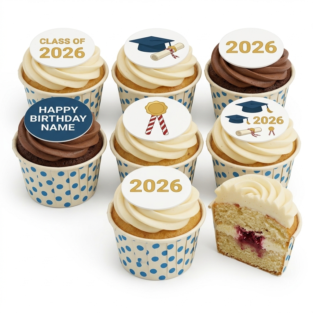 Class of 2026 Graduation Cupcakes