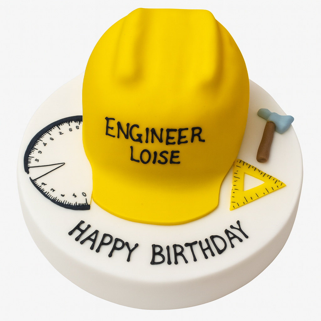 Graduation cake civil engineer 