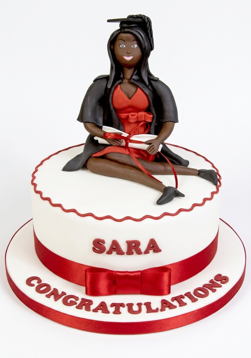 Personalised Graduation Cake for Her