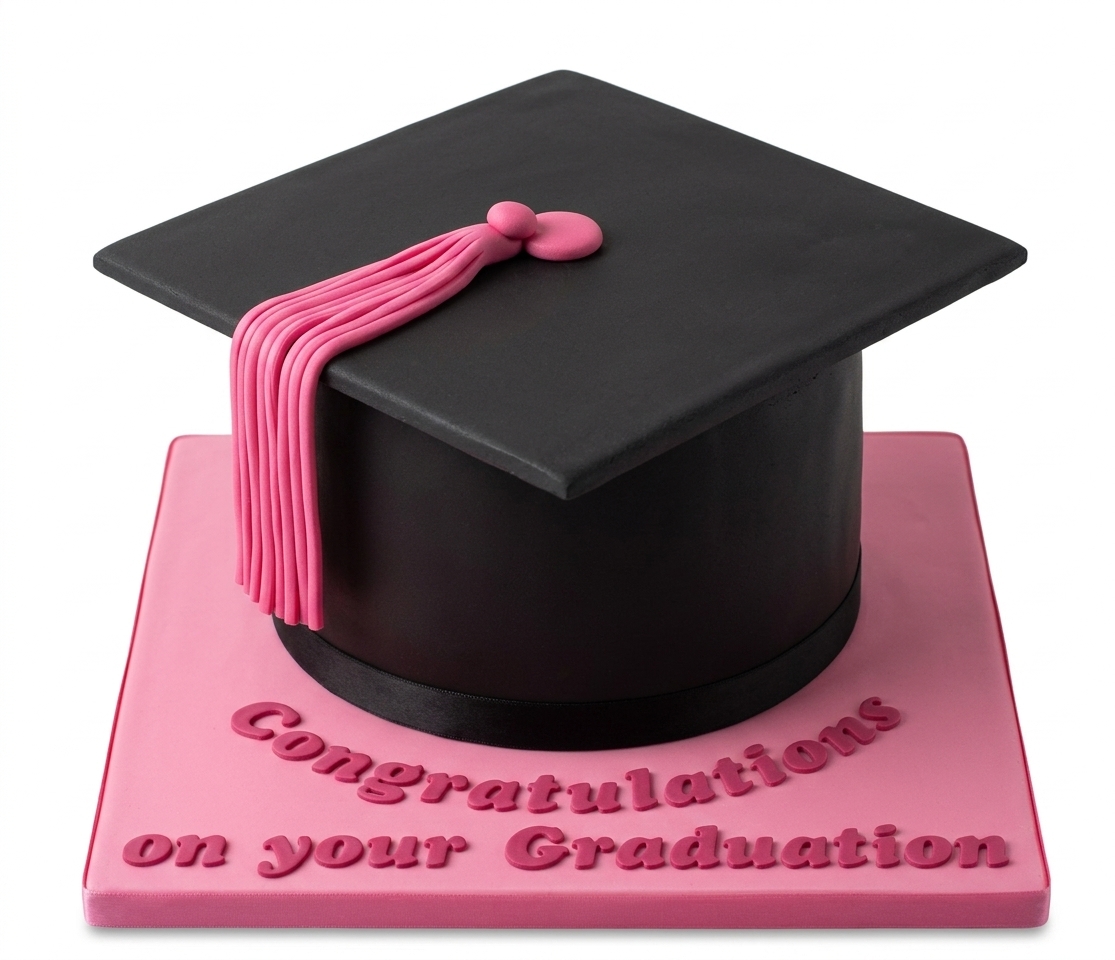 Graduation Cap Celebration Cake