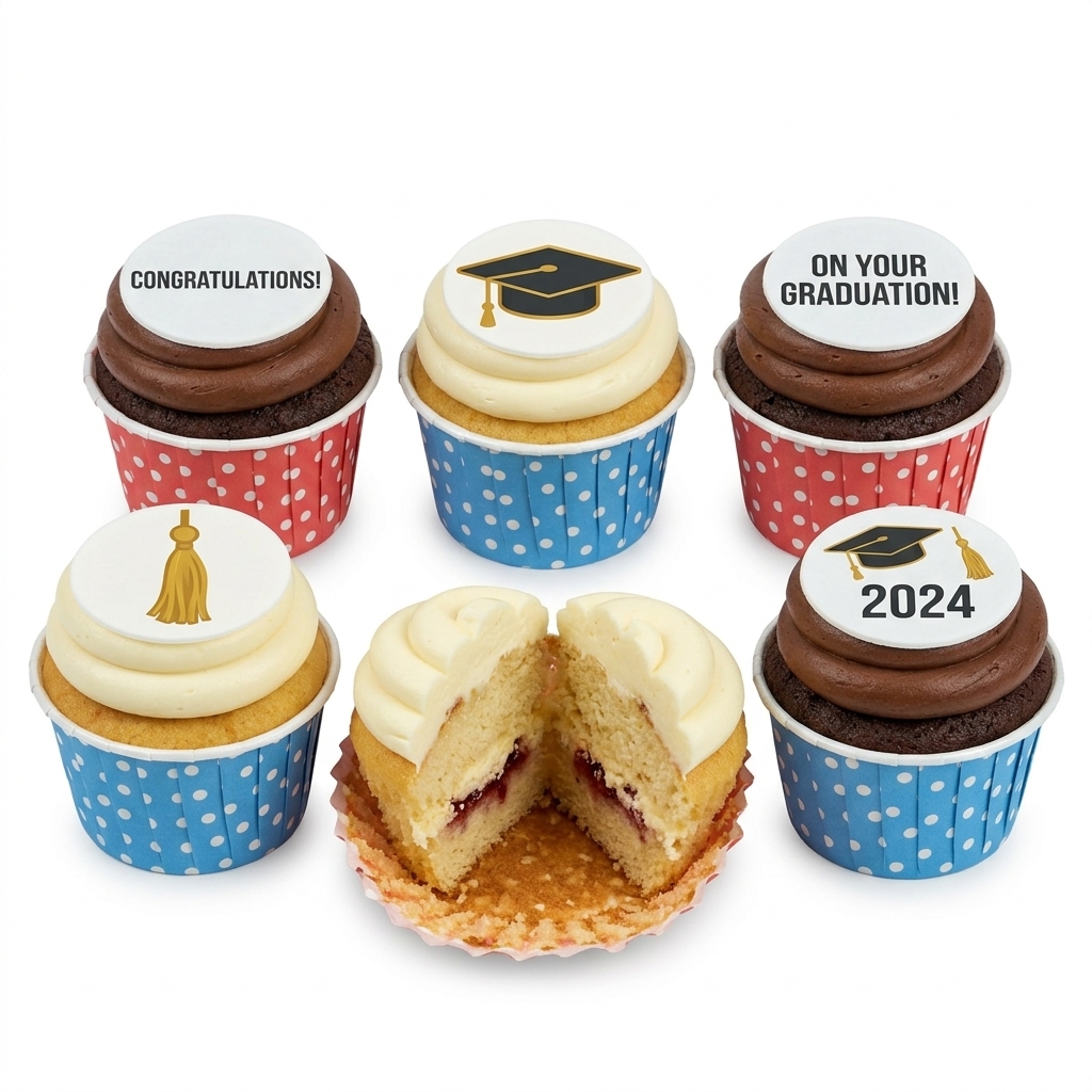 Graduation Celebration Cupcakes