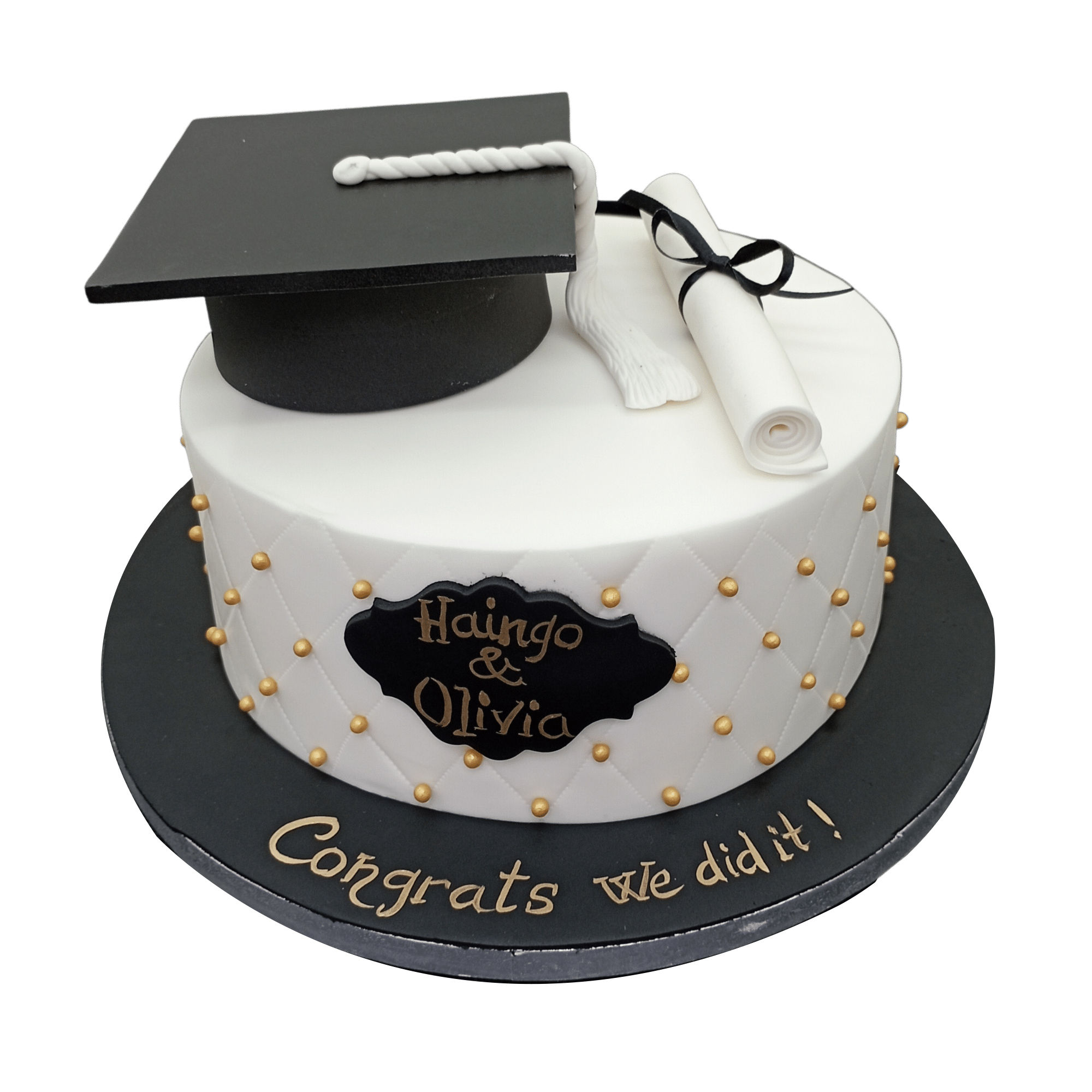 Graduation Themed Cake