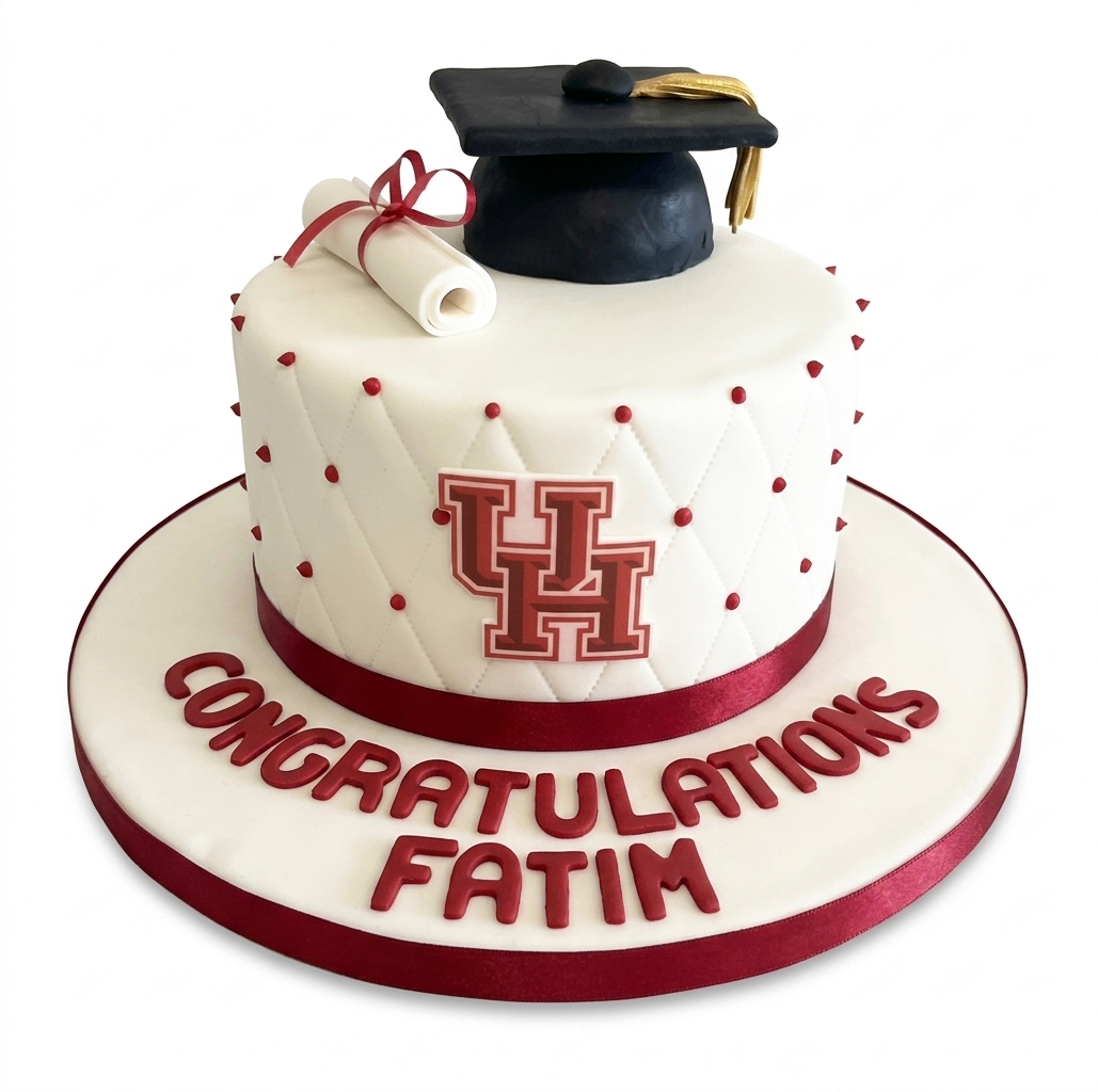 Personalised Graduation Celebration Cake
