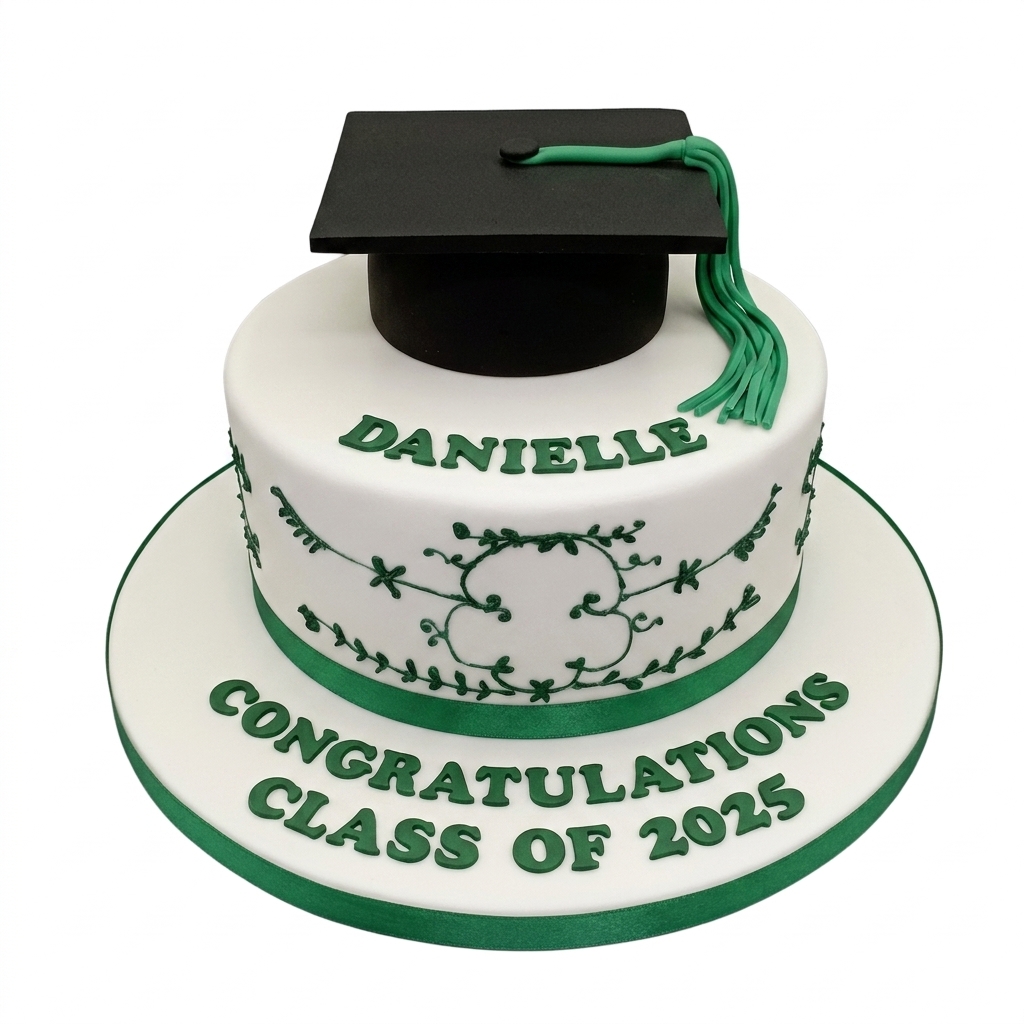 Personalised Graduation Celebration Cake