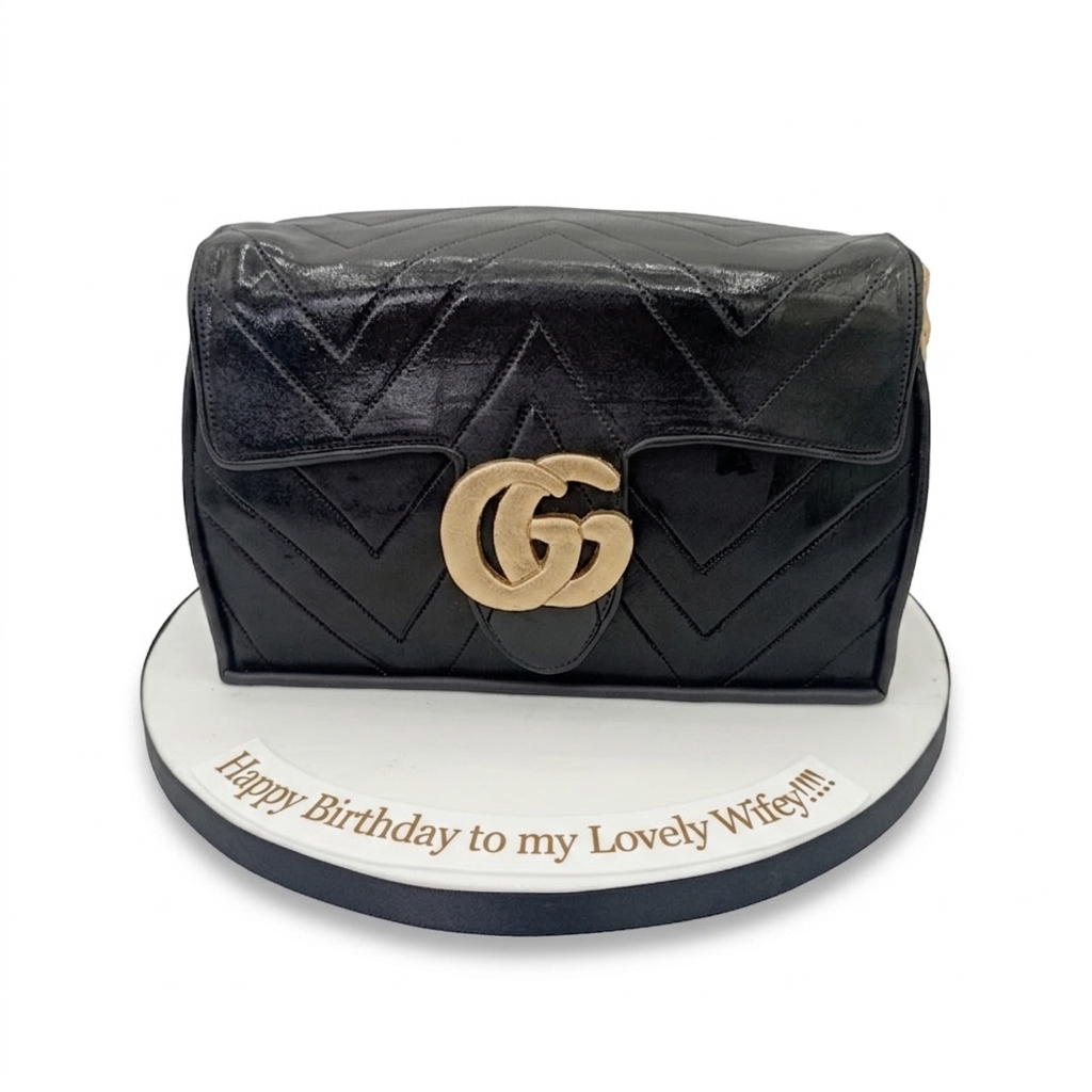 Gucci Handbag Birthday Cake