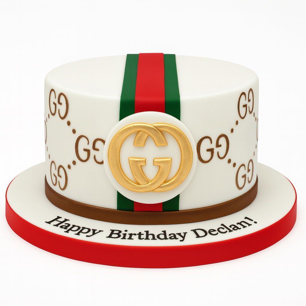 Gucci Birthday Cake