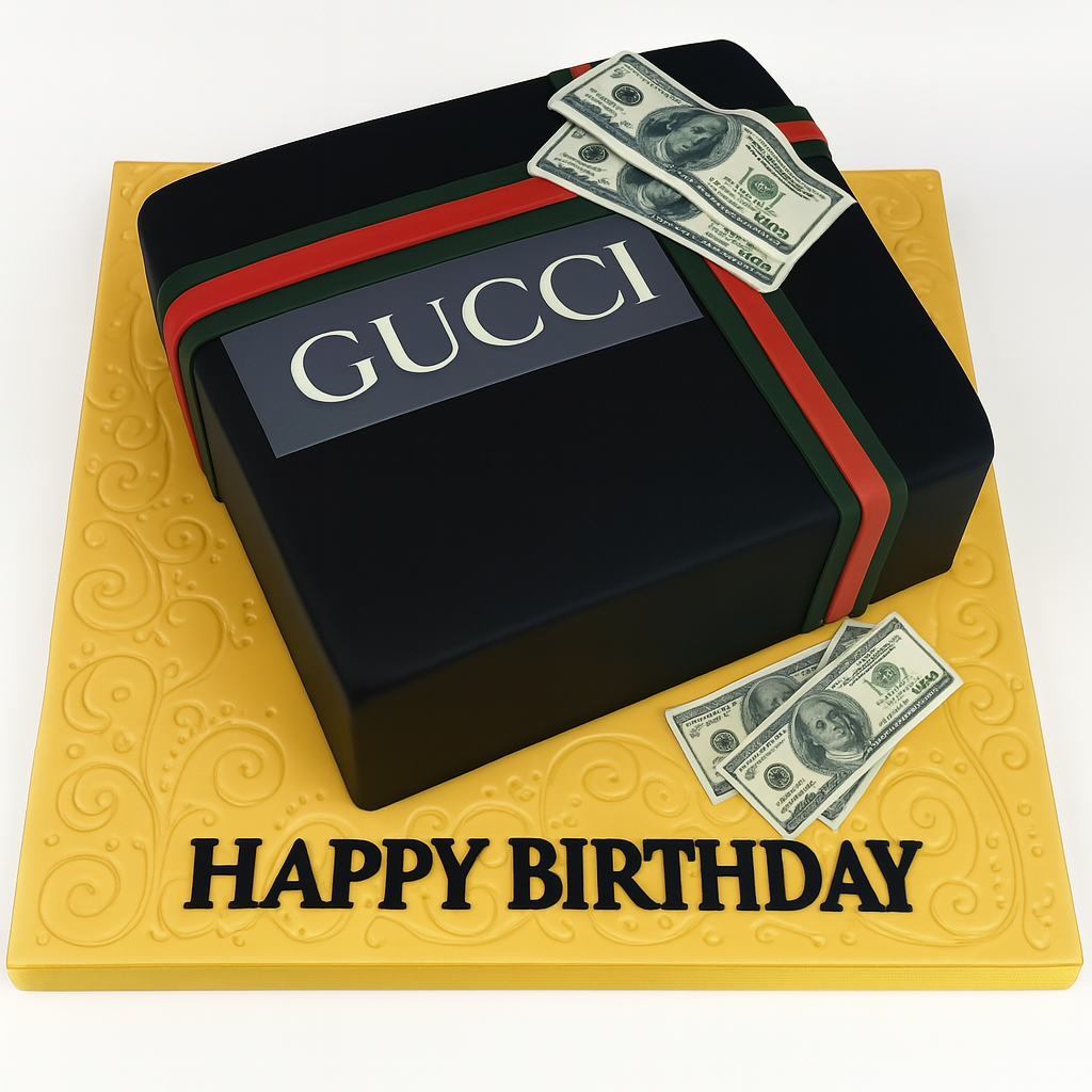 Gucci Birthday Cake