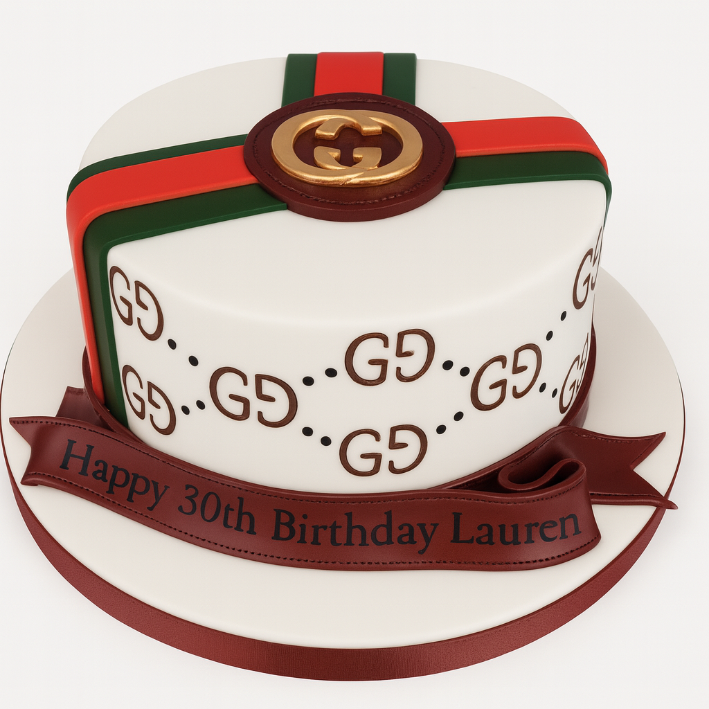 Gucci Birthday Cake for Her